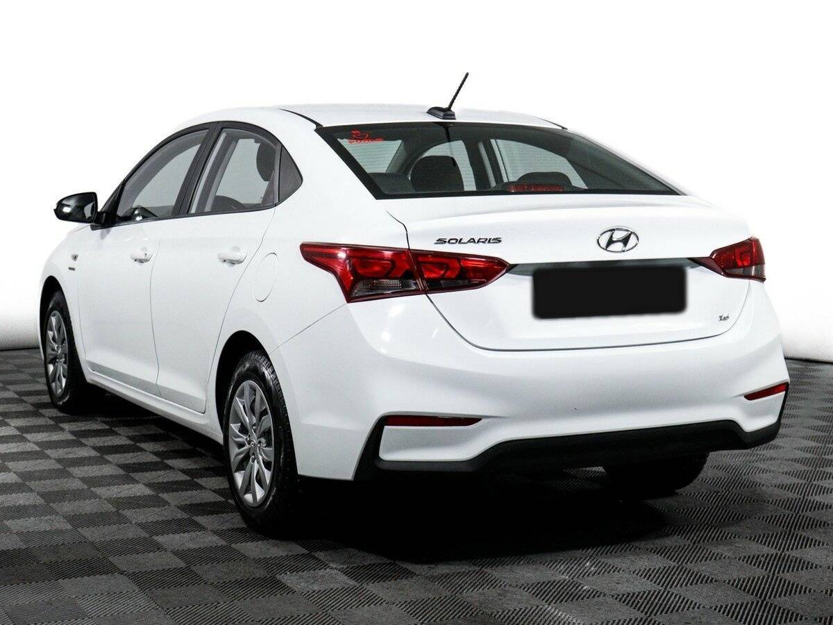 Hyundai Solaris 2019 года с пробегом. Фото: #6