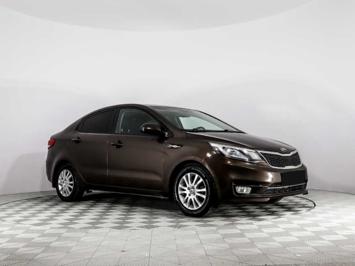Kia Rio 2015 года с пробегом. Фото: #2