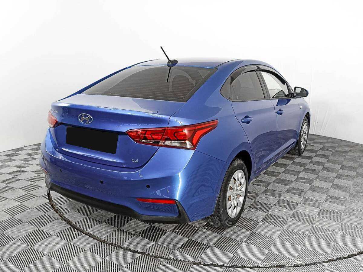 Hyundai Solaris 2018 года с пробегом. Фото: #4