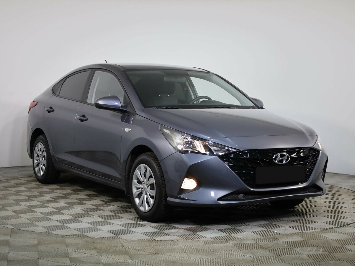 Hyundai Solaris 2021 года с пробегом. Фото: #2