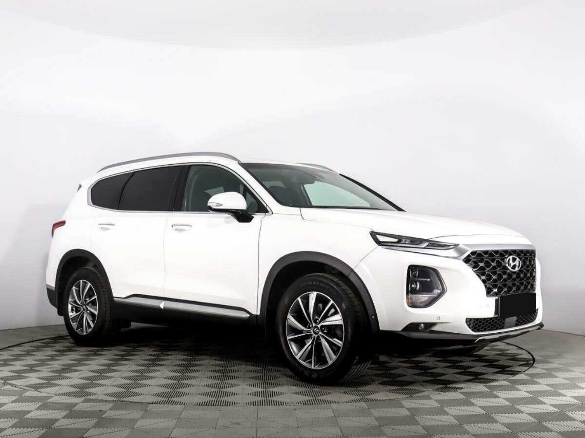 Hyundai Santa Fe 2019 года с пробегом. Фото: #2