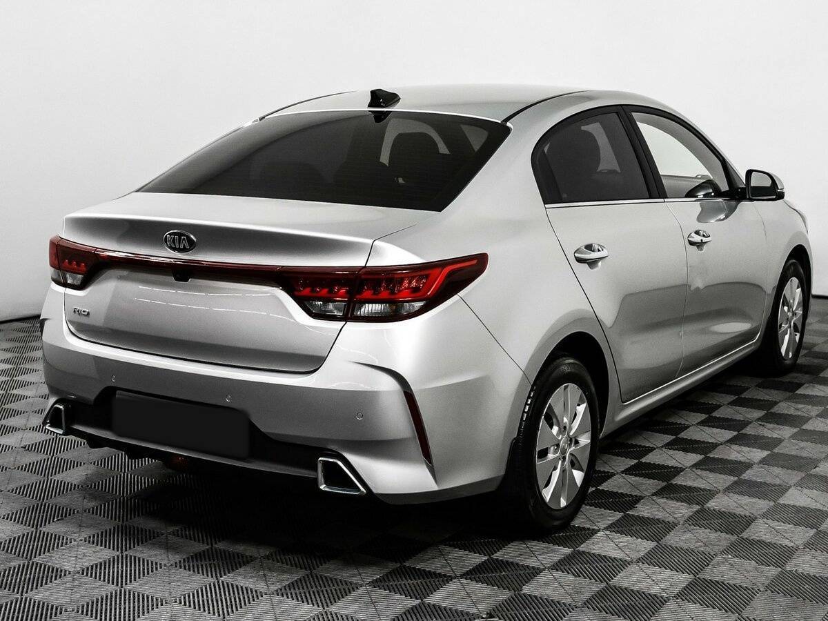 Kia Rio 2021 года с пробегом. Фото: #4