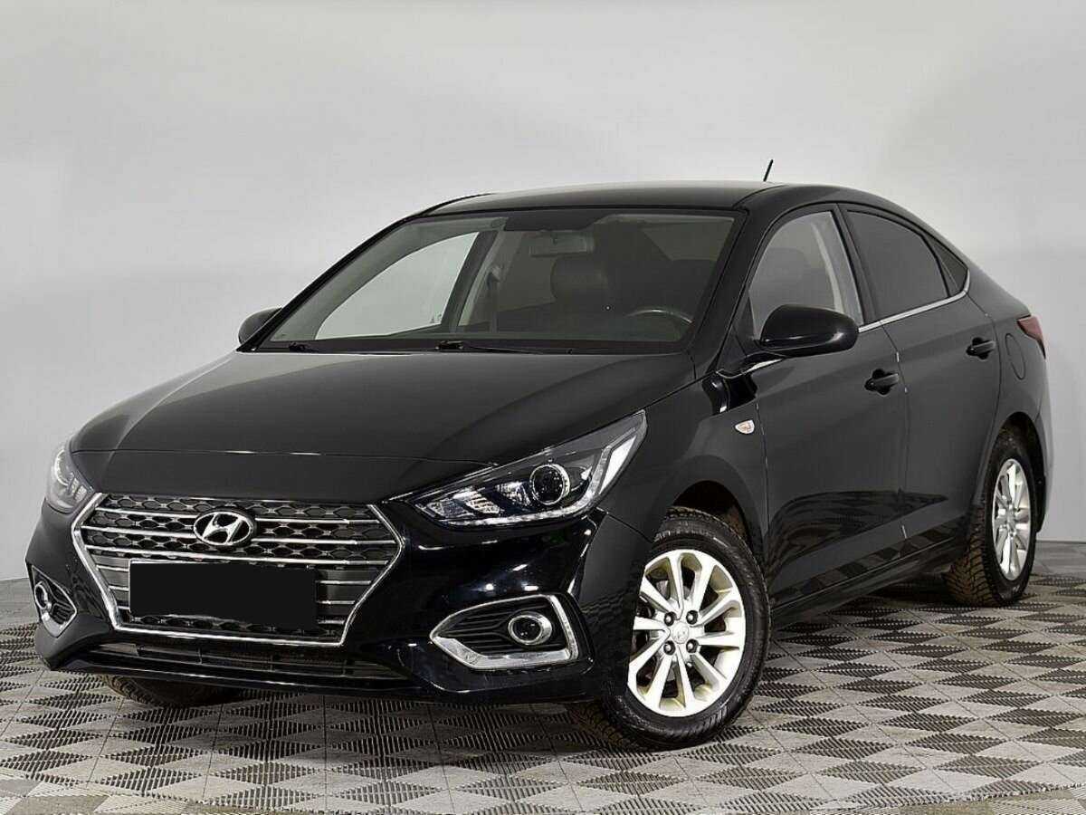 Hyundai Solaris 2018 года с пробегом. Посмотреть фото