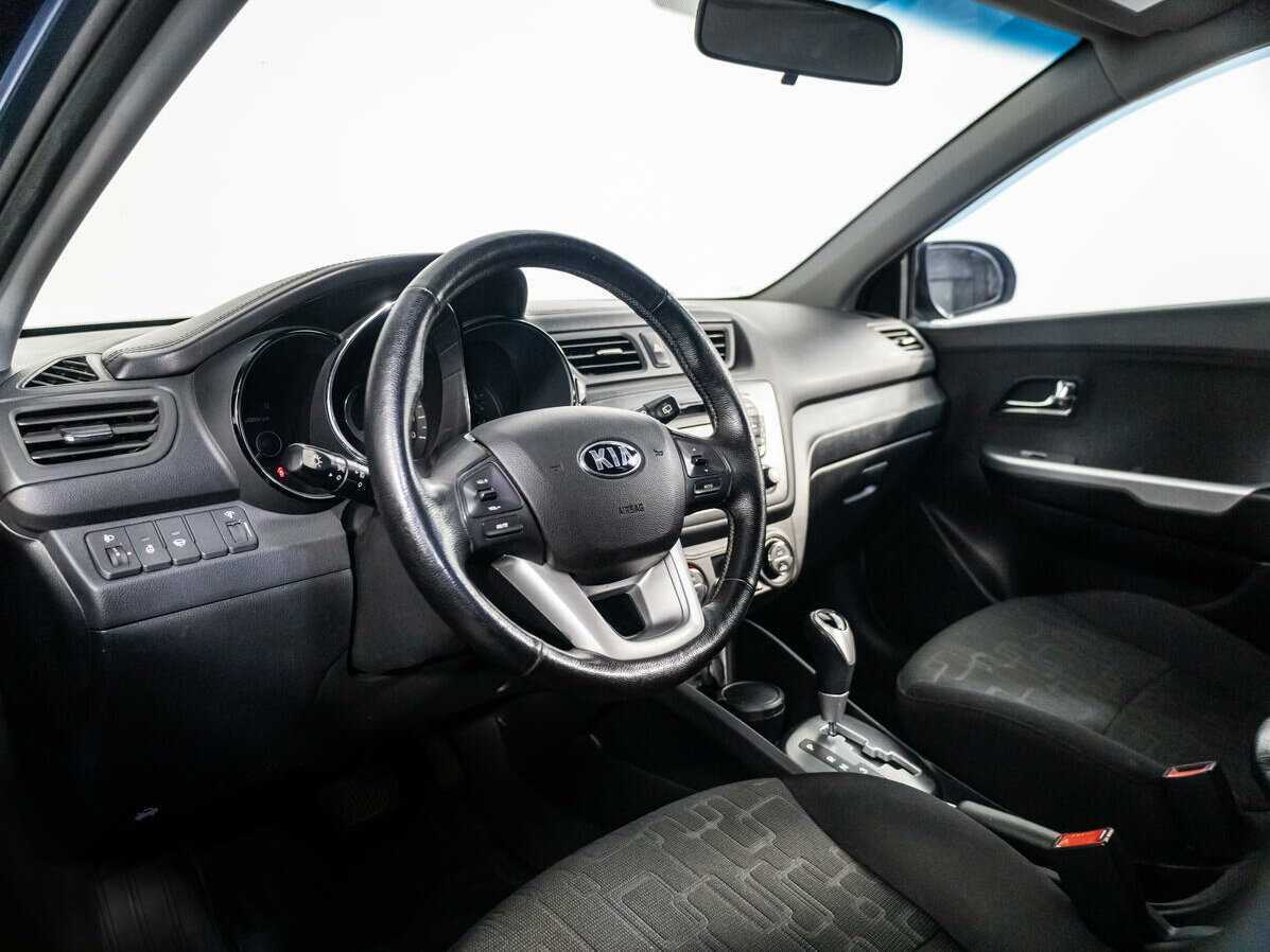 Kia Rio 2013 года с пробегом. Фото: #9