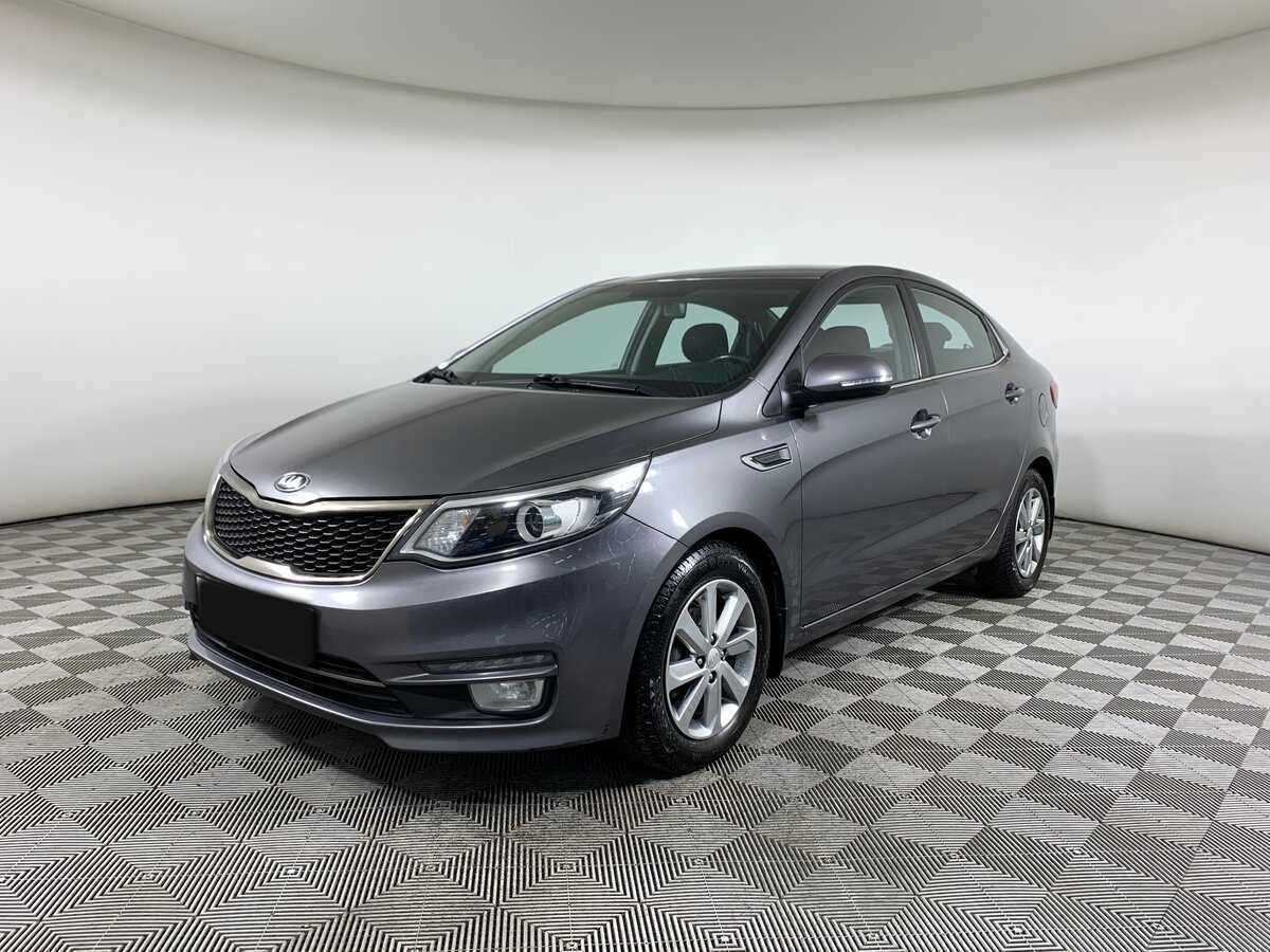 Kia Rio 2015 года с пробегом. Посмотреть фото