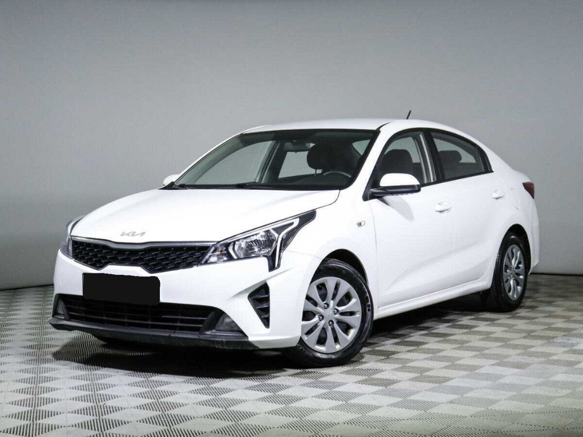 Kia Rio 2022 года с пробегом. Посмотреть фото