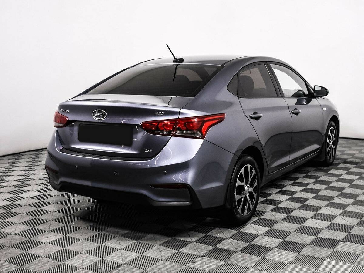 Hyundai Solaris 2018 года с пробегом. Фото: #4