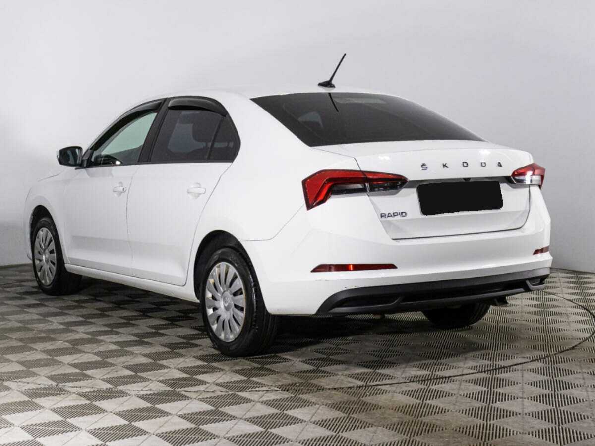 Skoda Rapid 2021 года с пробегом. Фото: #6