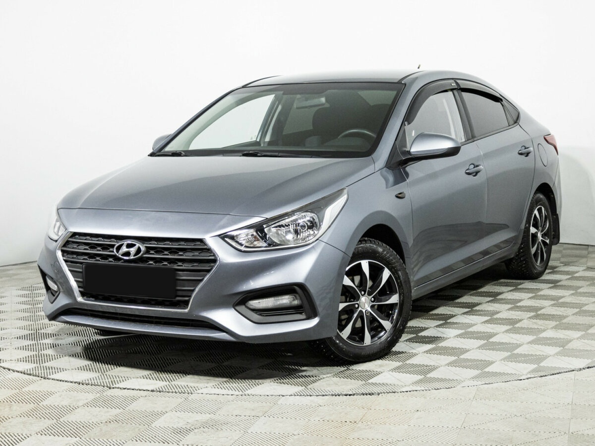 Hyundai Solaris 2017 года с пробегом. Посмотреть фото