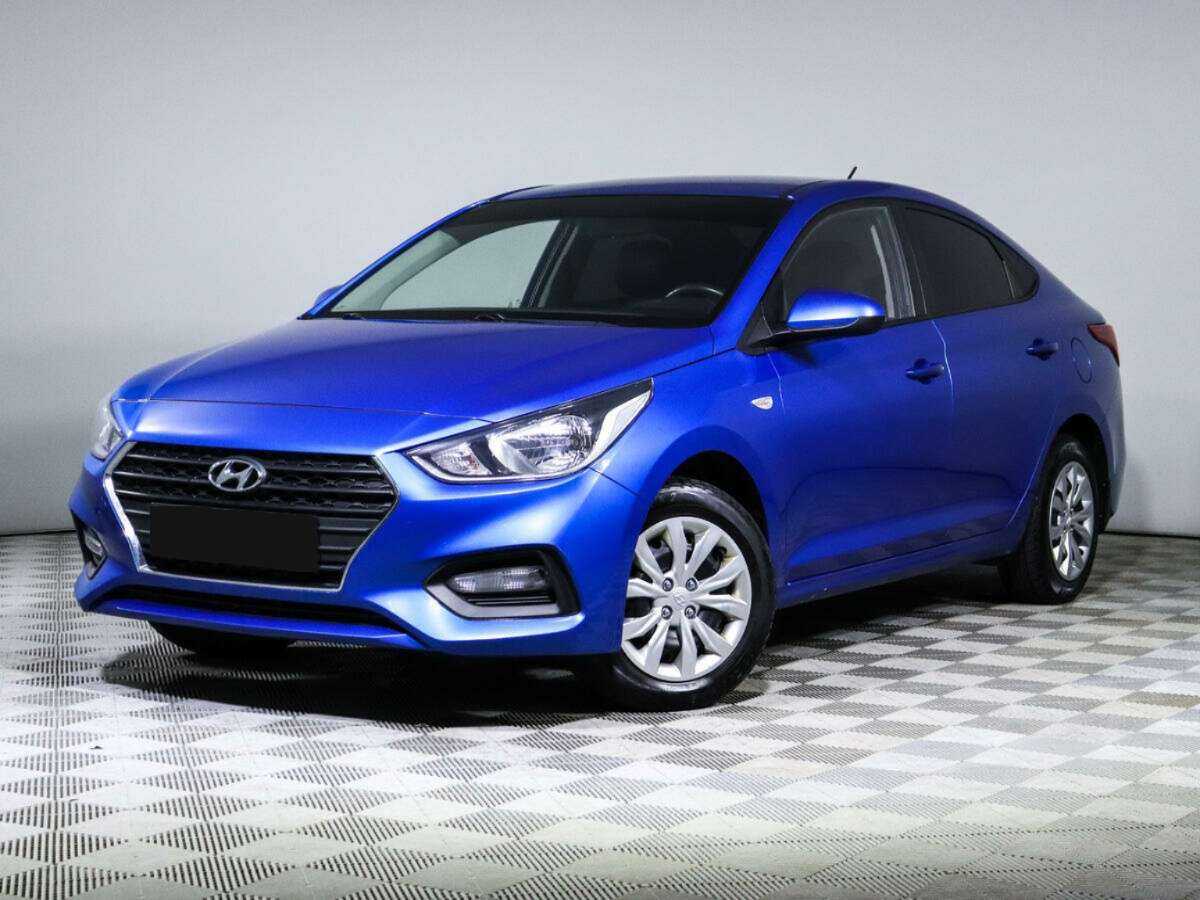 Hyundai Solaris 2017 года с пробегом. Посмотреть фото