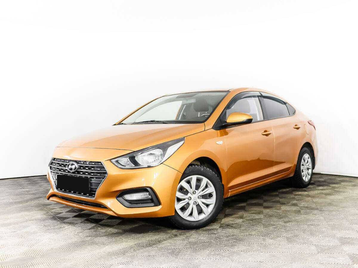 Hyundai Solaris 2017 года с пробегом. Посмотреть фото