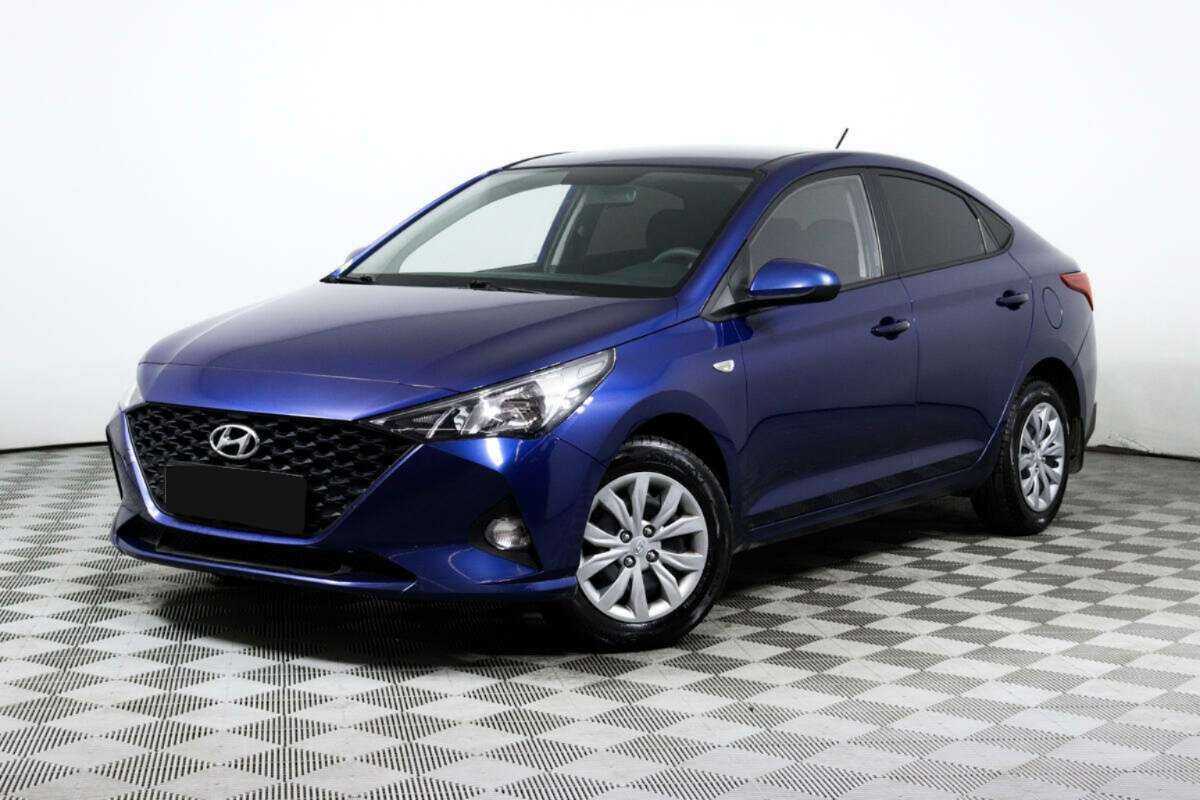 Hyundai Solaris 2021 года с пробегом. Посмотреть фото