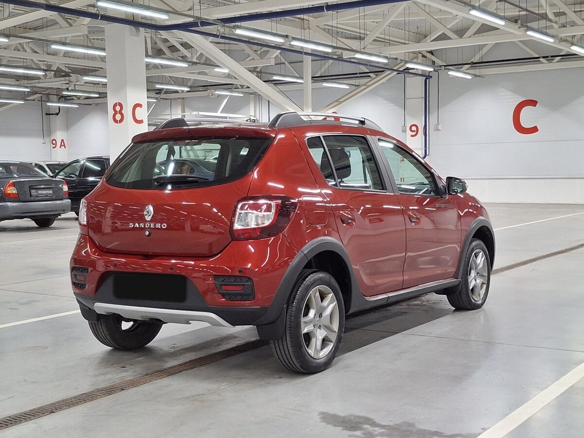 Renault Sandero 2021 года с пробегом. Фото: #4