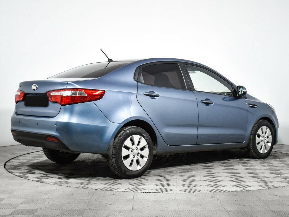 Kia Rio 2013 года с пробегом. Фото: #4