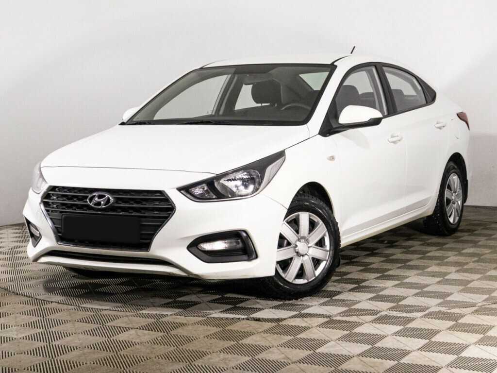 Hyundai Solaris 2017 года с пробегом. Посмотреть фото