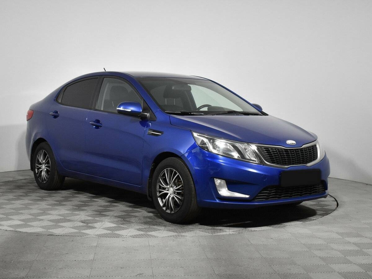 Kia Rio 2013 года с пробегом. Фото: #2