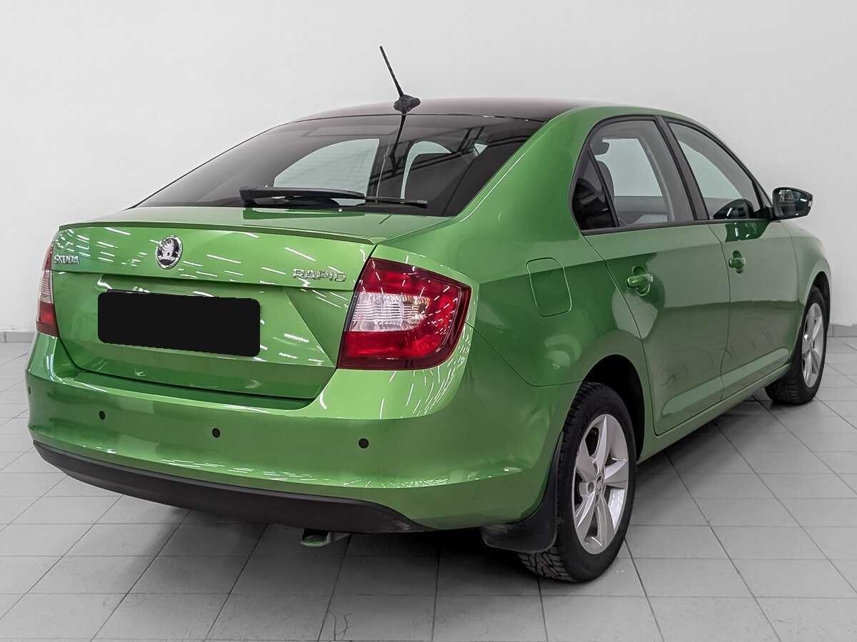 Skoda Rapid 2018 года с пробегом. Фото: #4