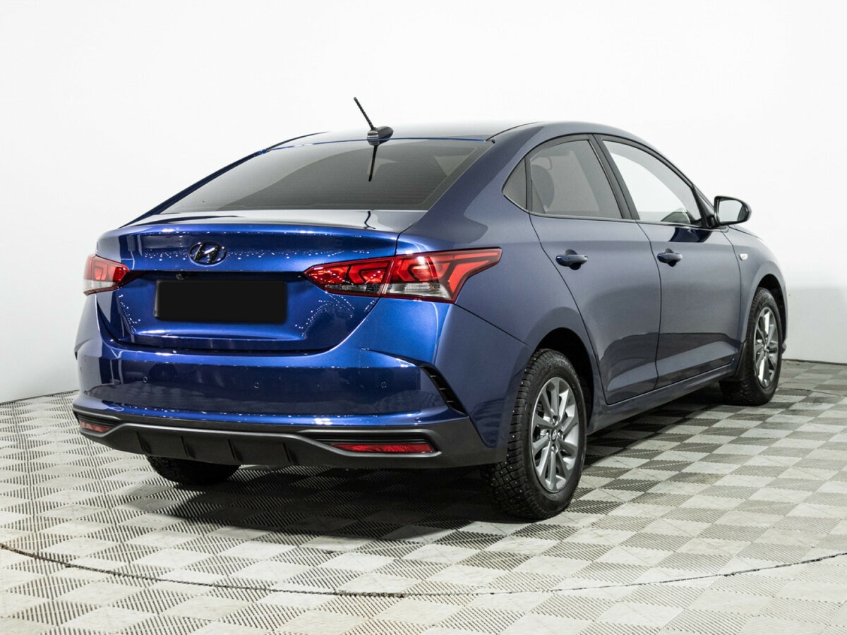 Hyundai Solaris 2021 года с пробегом. Фото: #4