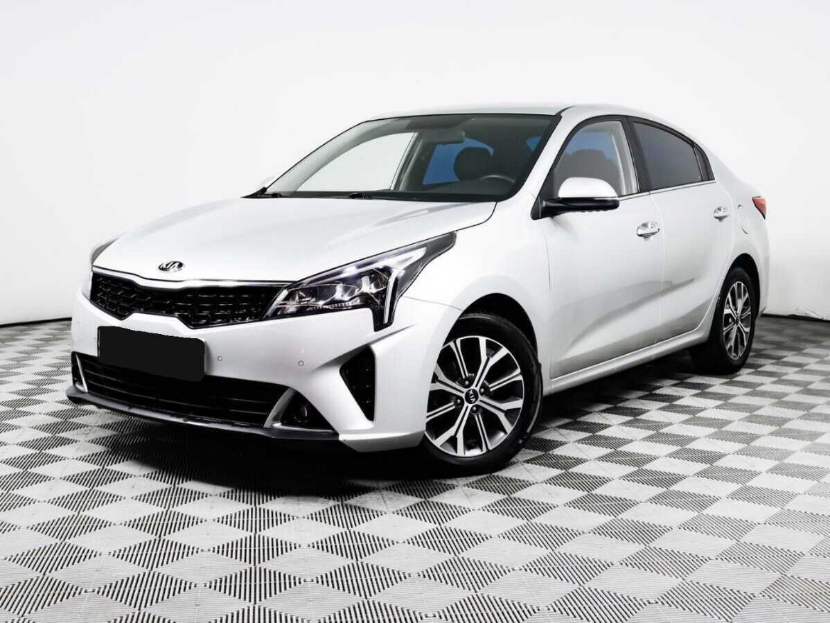 Kia Rio 2021 года с пробегом. Посмотреть фото