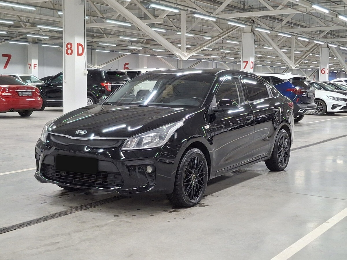 Kia Rio 2019 года с пробегом. Посмотреть фото