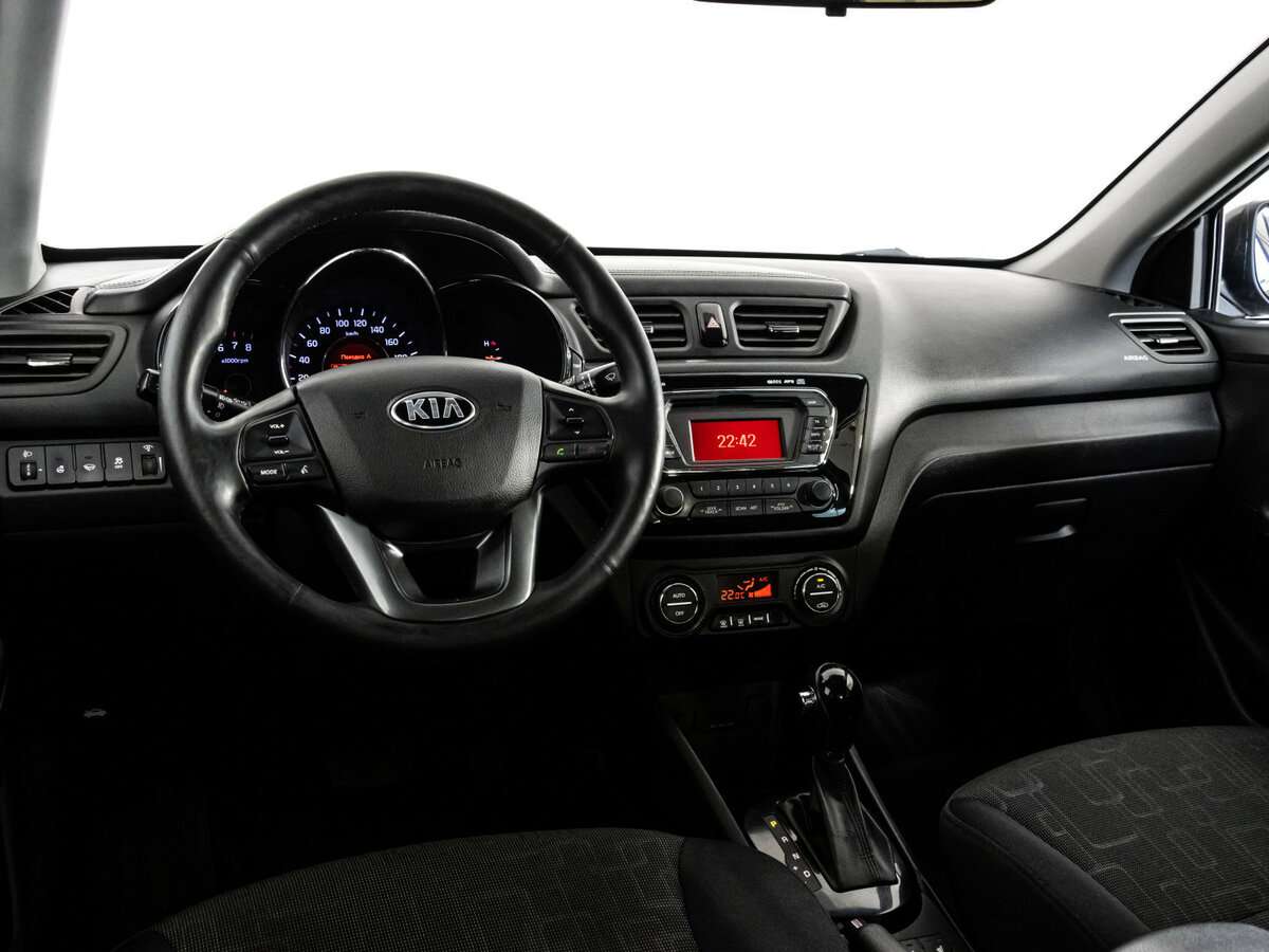 Kia Rio 2014 года с пробегом. Фото: #8