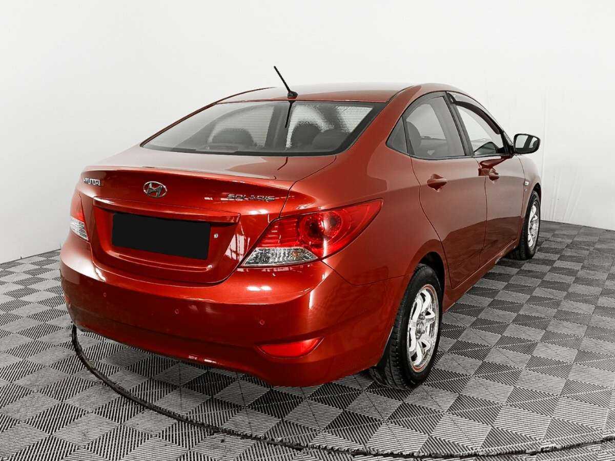 Hyundai Solaris 2012 года с пробегом. Фото: #3