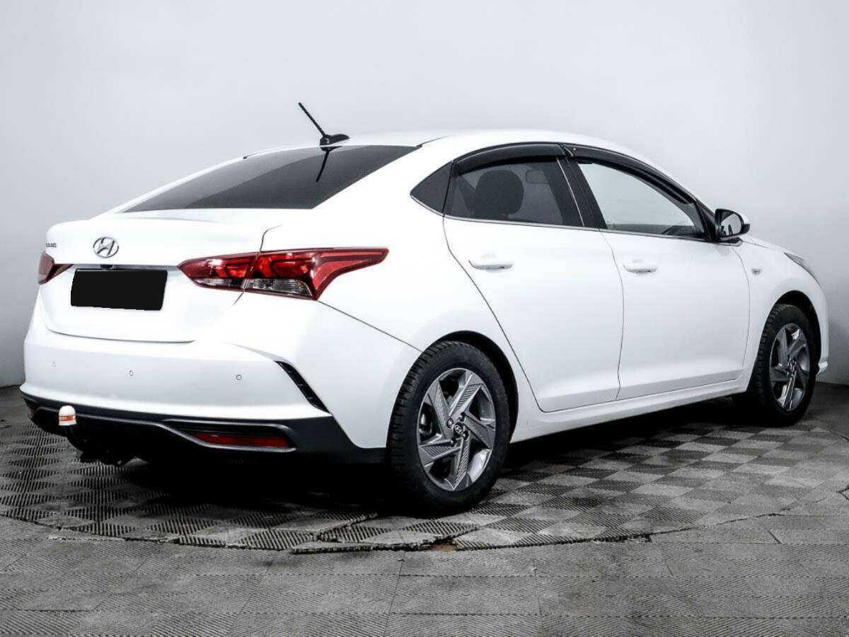 Hyundai Solaris 2021 года с пробегом. Фото: #4