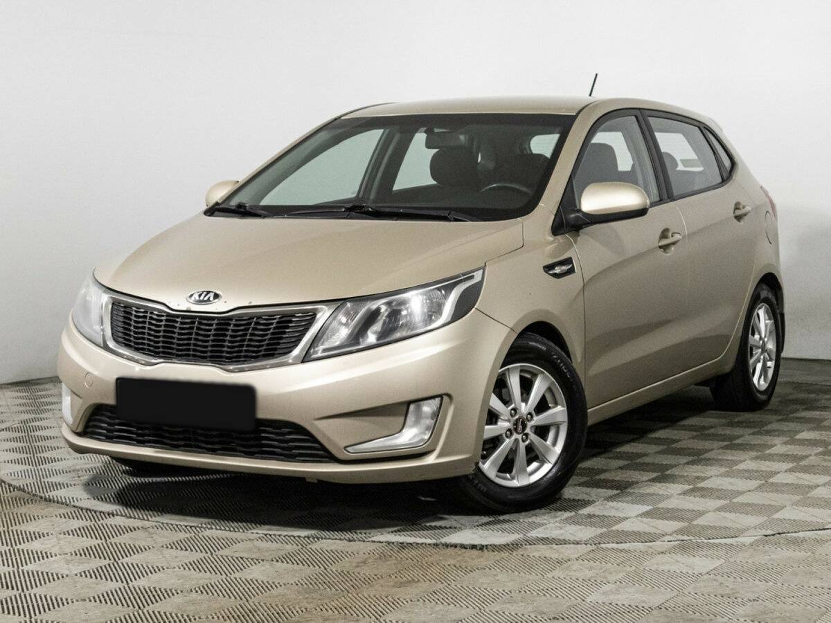 Kia Rio 2014 года с пробегом. Посмотреть фото