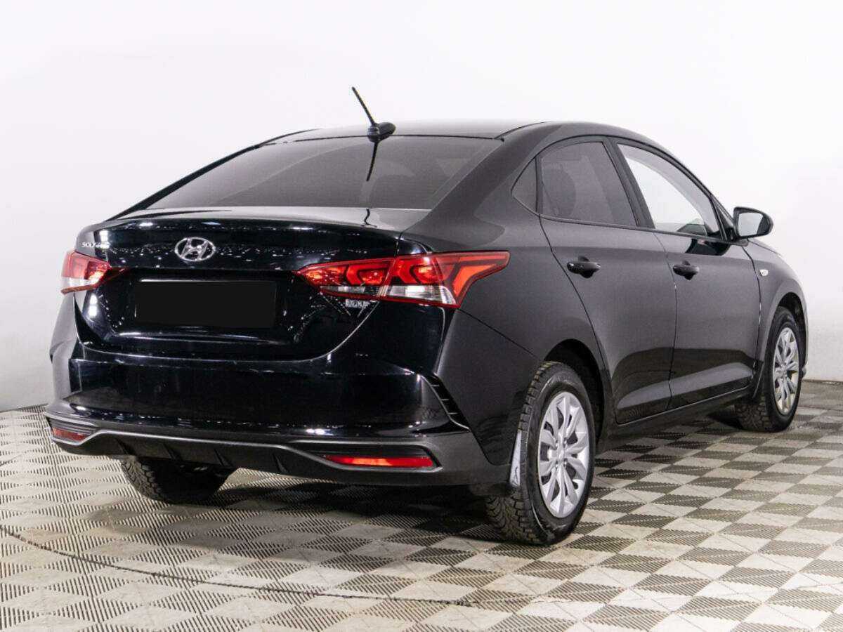 Hyundai Solaris 2021 года с пробегом. Фото: #4