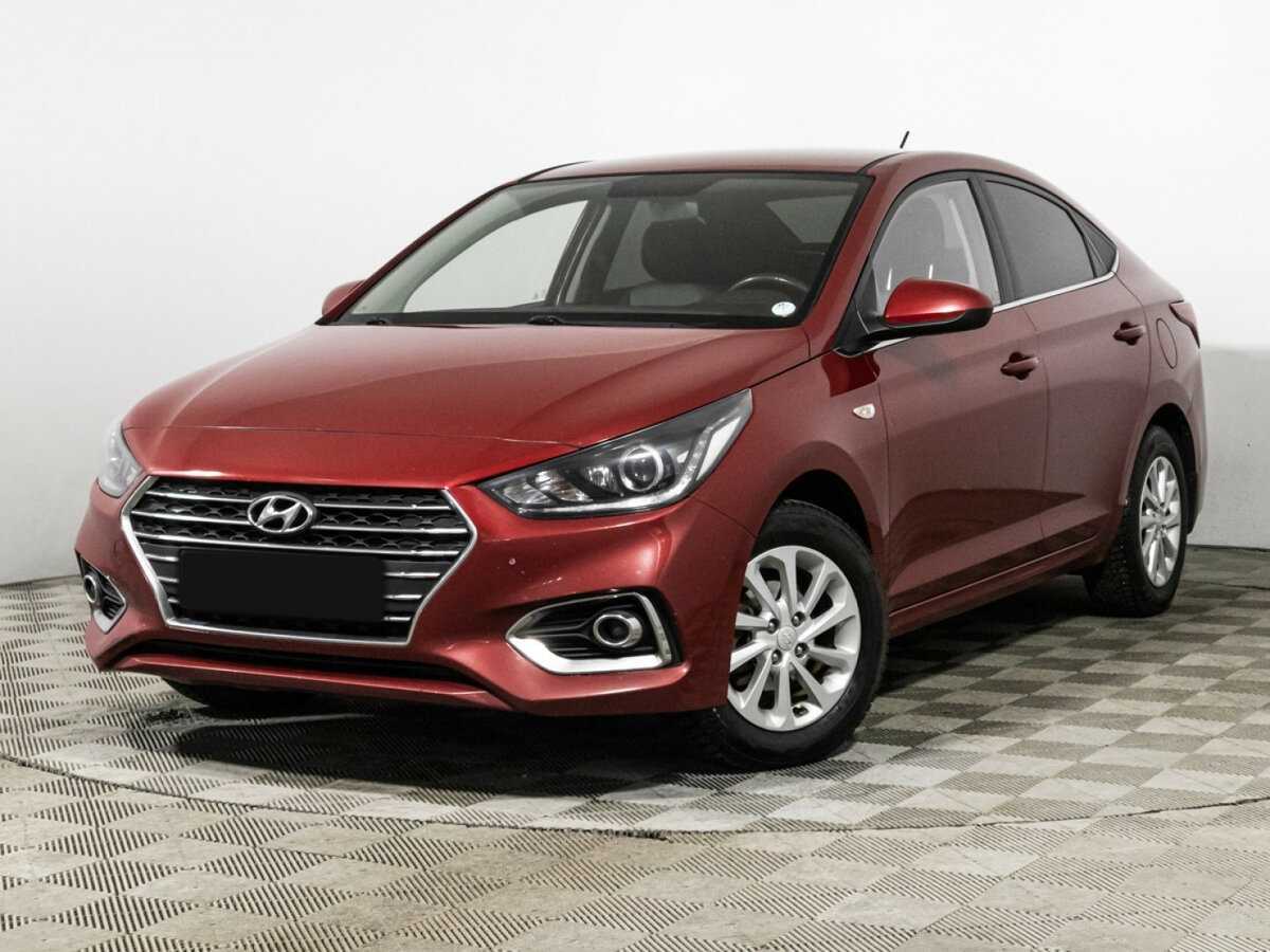 Hyundai Solaris 2017 года с пробегом. Посмотреть фото
