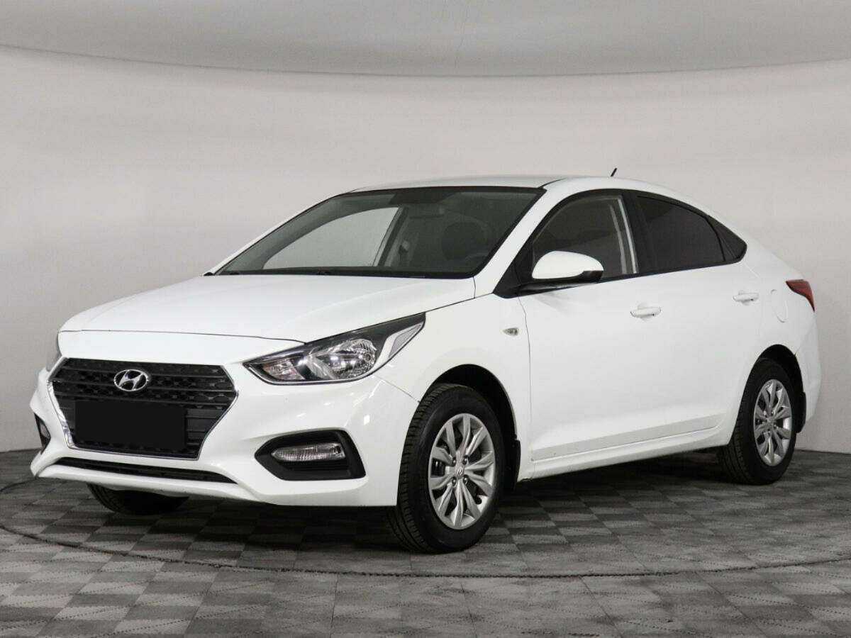 Hyundai Solaris 2018 года с пробегом. Посмотреть фото