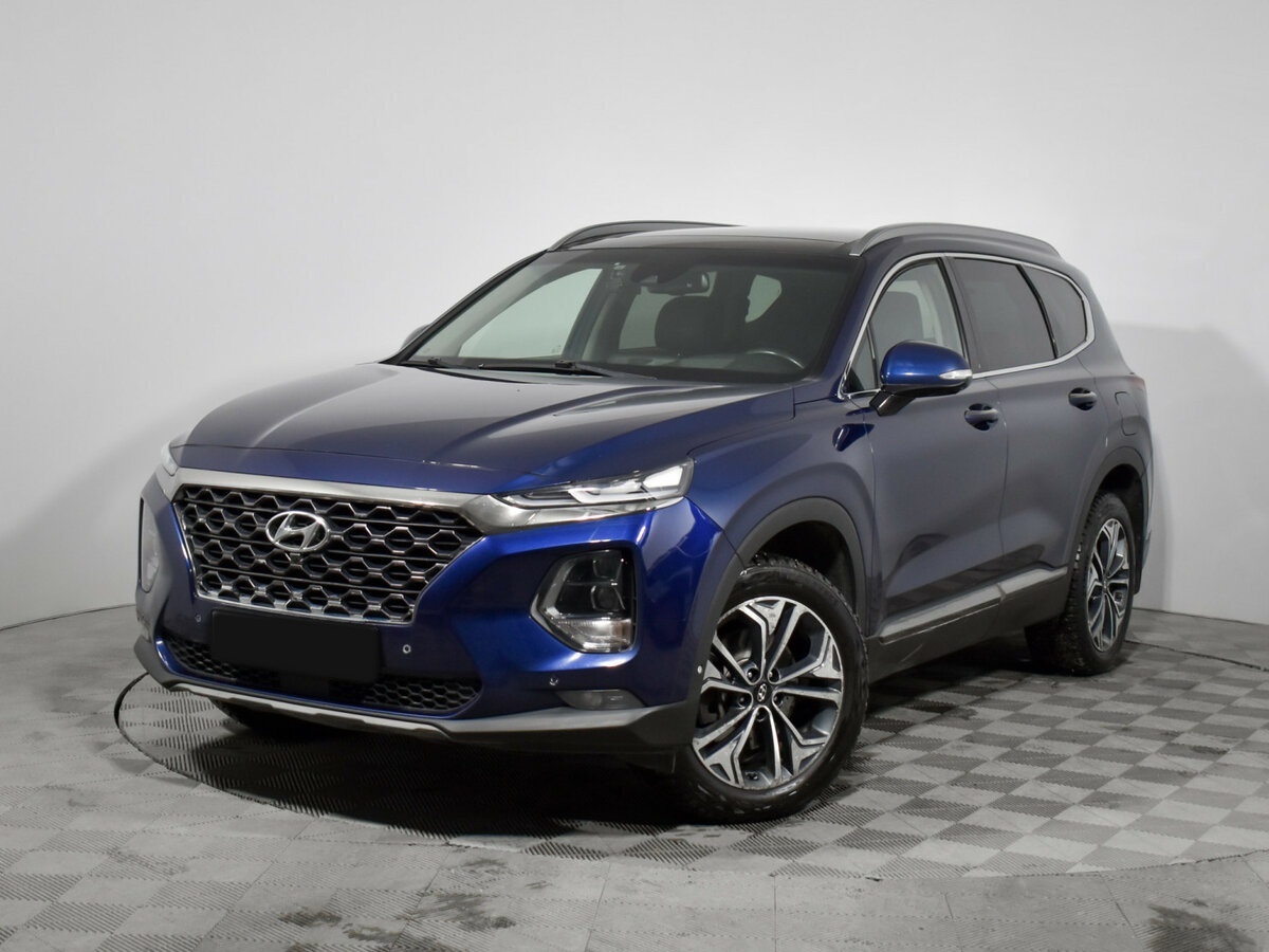 Hyundai Santa Fe 2019 года с пробегом. Посмотреть фото