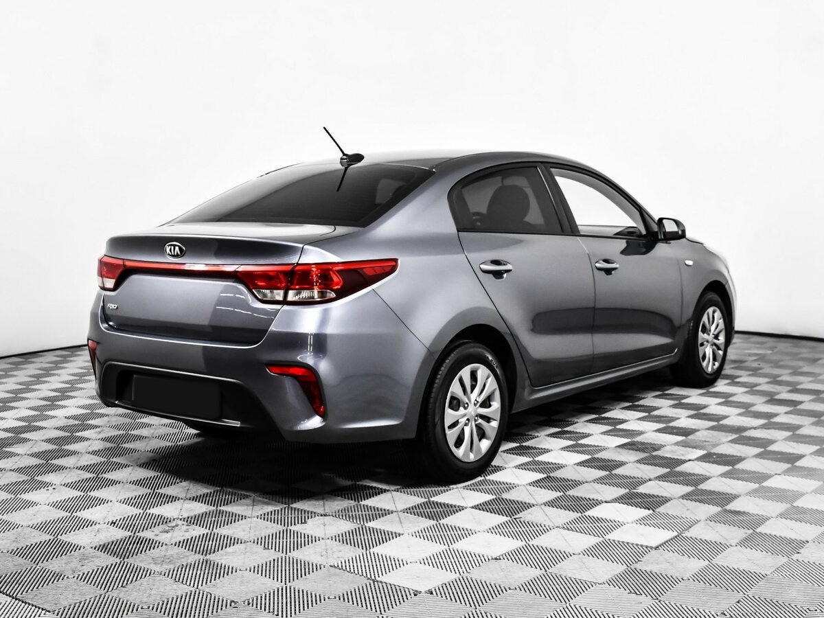 Kia Rio 2019 года с пробегом. Фото: #3