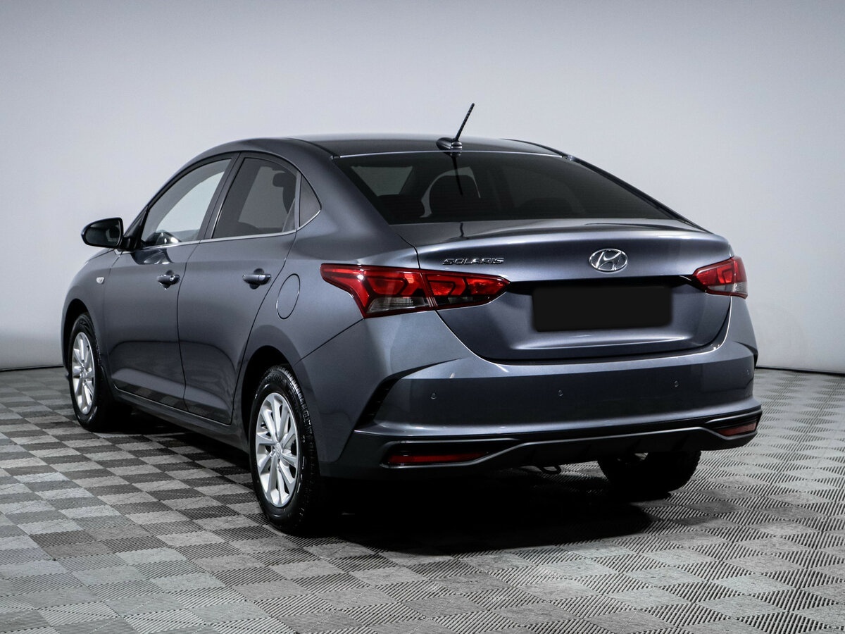 Hyundai Solaris 2021 года с пробегом. Фото: #5