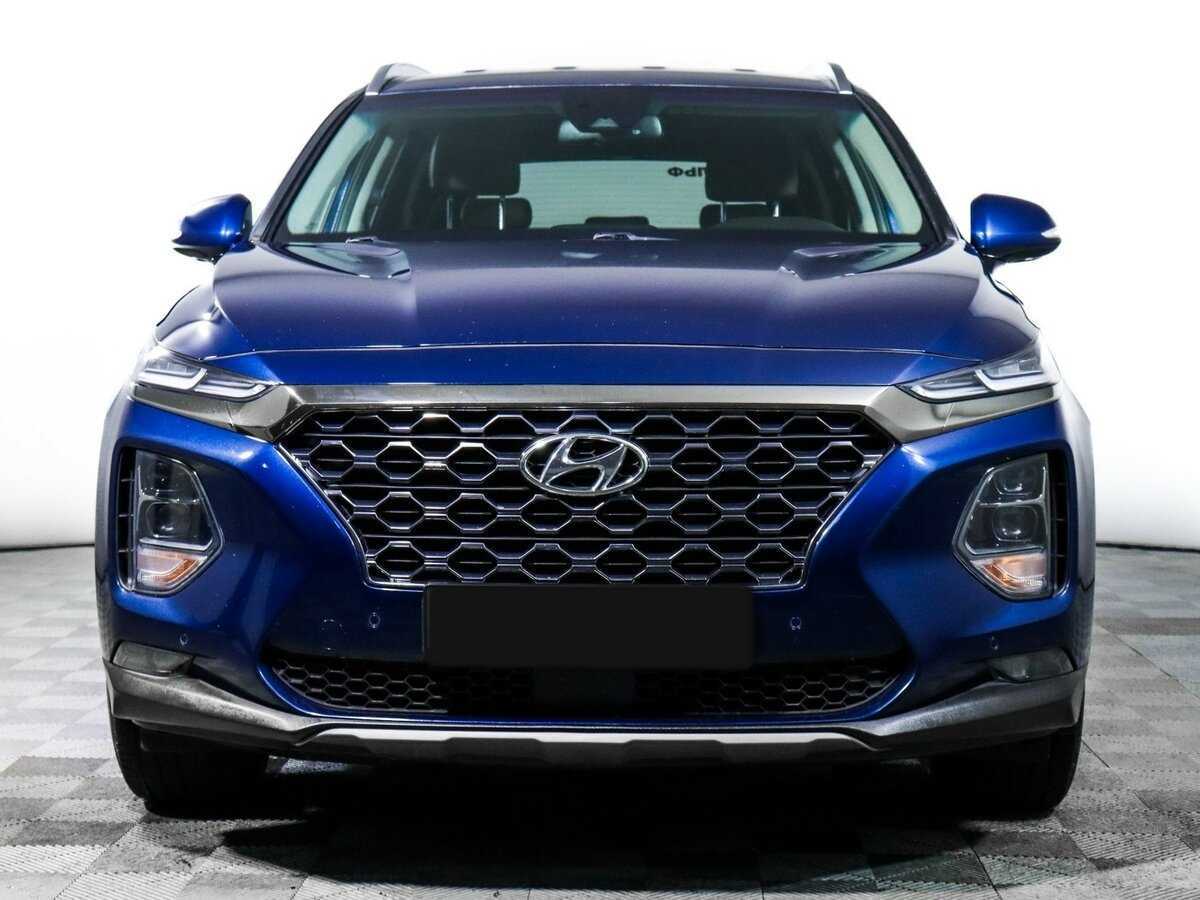 Hyundai Santa Fe 2019 года с пробегом. Фото: #1