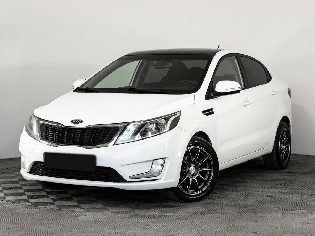 Kia Rio 2012 года с пробегом. Посмотреть фото