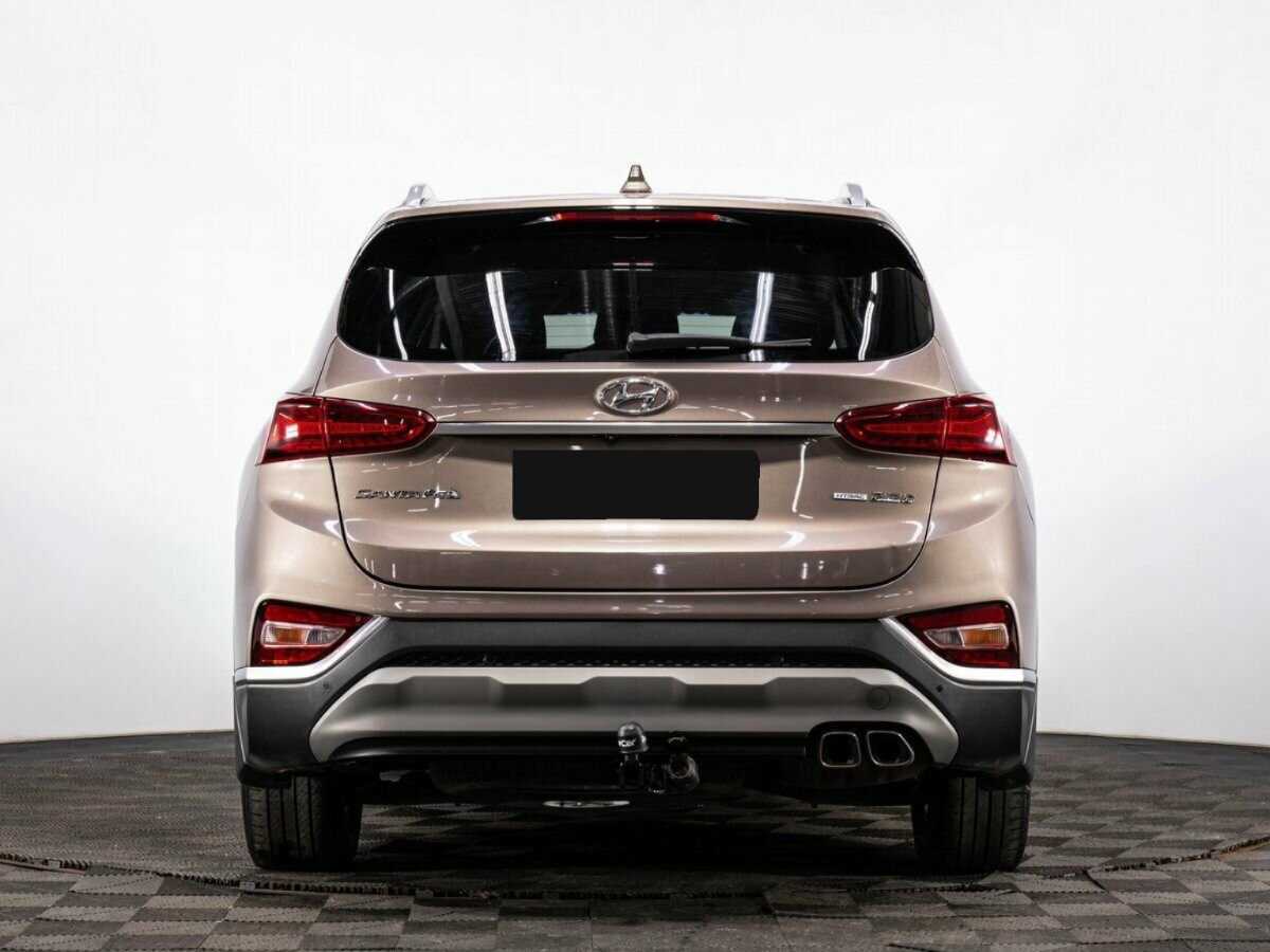 Hyundai Santa Fe 2018 года с пробегом. Фото: #4