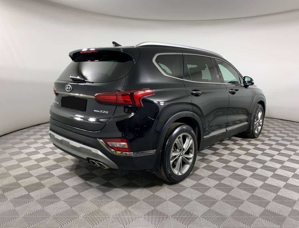 Hyundai Santa Fe 2019 года с пробегом. Фото: #4
