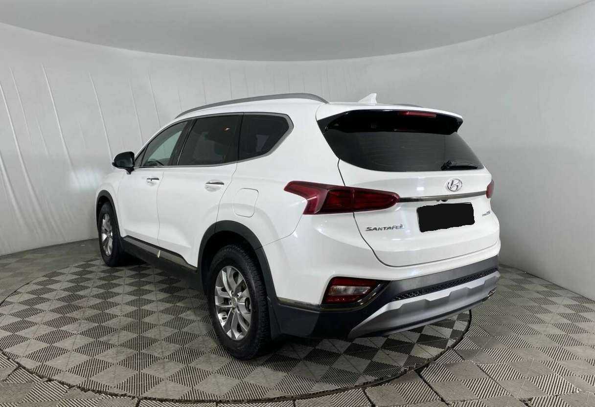 Hyundai Santa Fe 2019 года с пробегом. Фото: #6