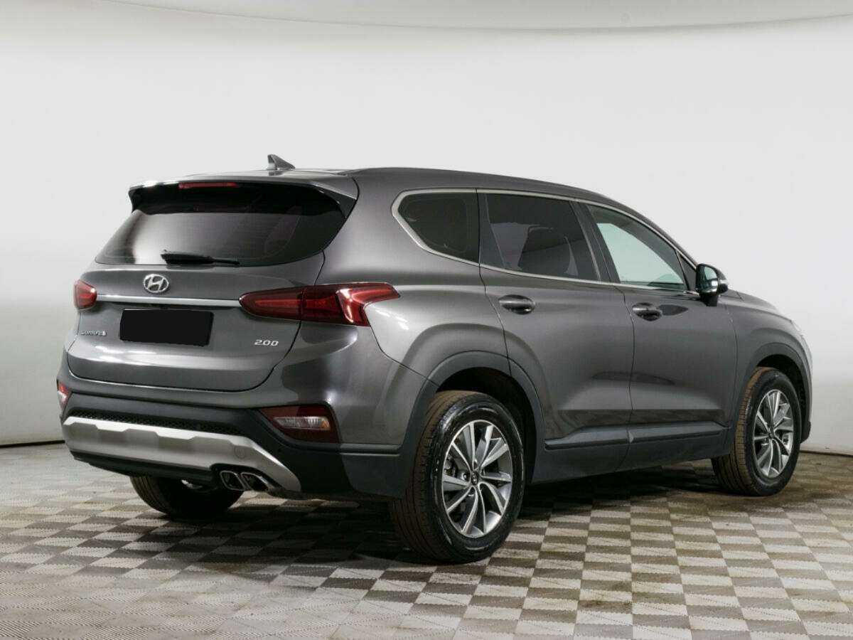 Hyundai Santa Fe 2019 года с пробегом. Фото: #3