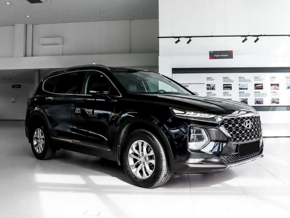 Hyundai Santa Fe 2018 года с пробегом. Фото: #2