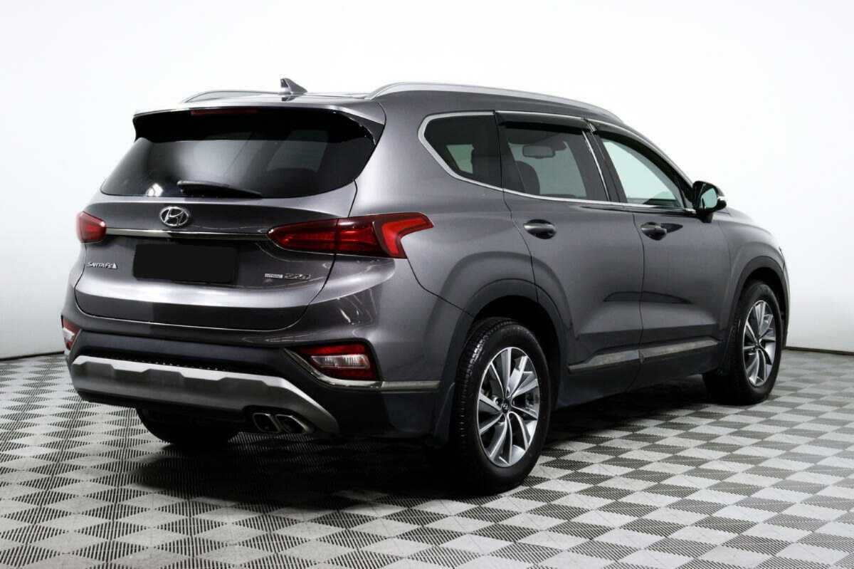 Hyundai Santa Fe 2019 года с пробегом. Фото: #4