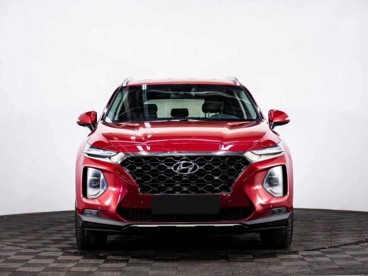 Hyundai Santa Fe 2019 года с пробегом. Фото: #1
