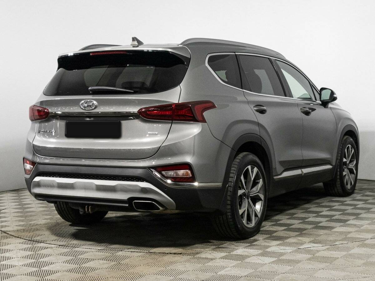 Hyundai Santa Fe 2019 года с пробегом. Фото: #4