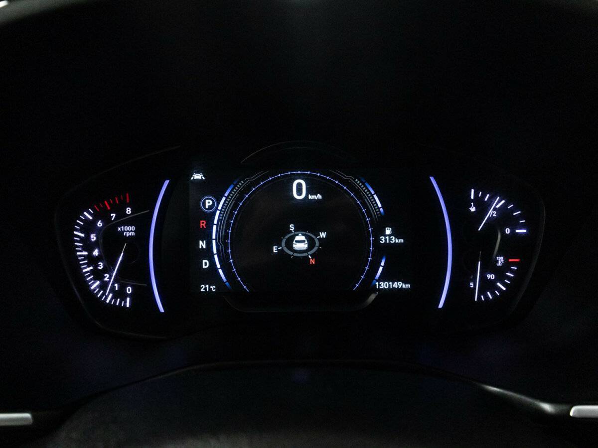 Hyundai Santa Fe 2019 года с пробегом. Фото: #11